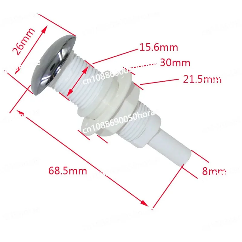 Spa Massage Tub Nozzle Suit ,such As Air Jet/air Distributor/water Valve/tub Pipe,Suitable for All Types of Massage Bathtub