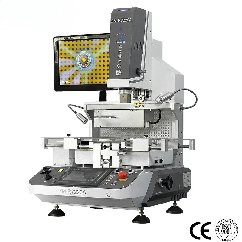 ZM-7220A High-Quality Soldering Station Cell Phone Repair Tool Kit with Automatic BGA Rework Machine for Electronics Rep