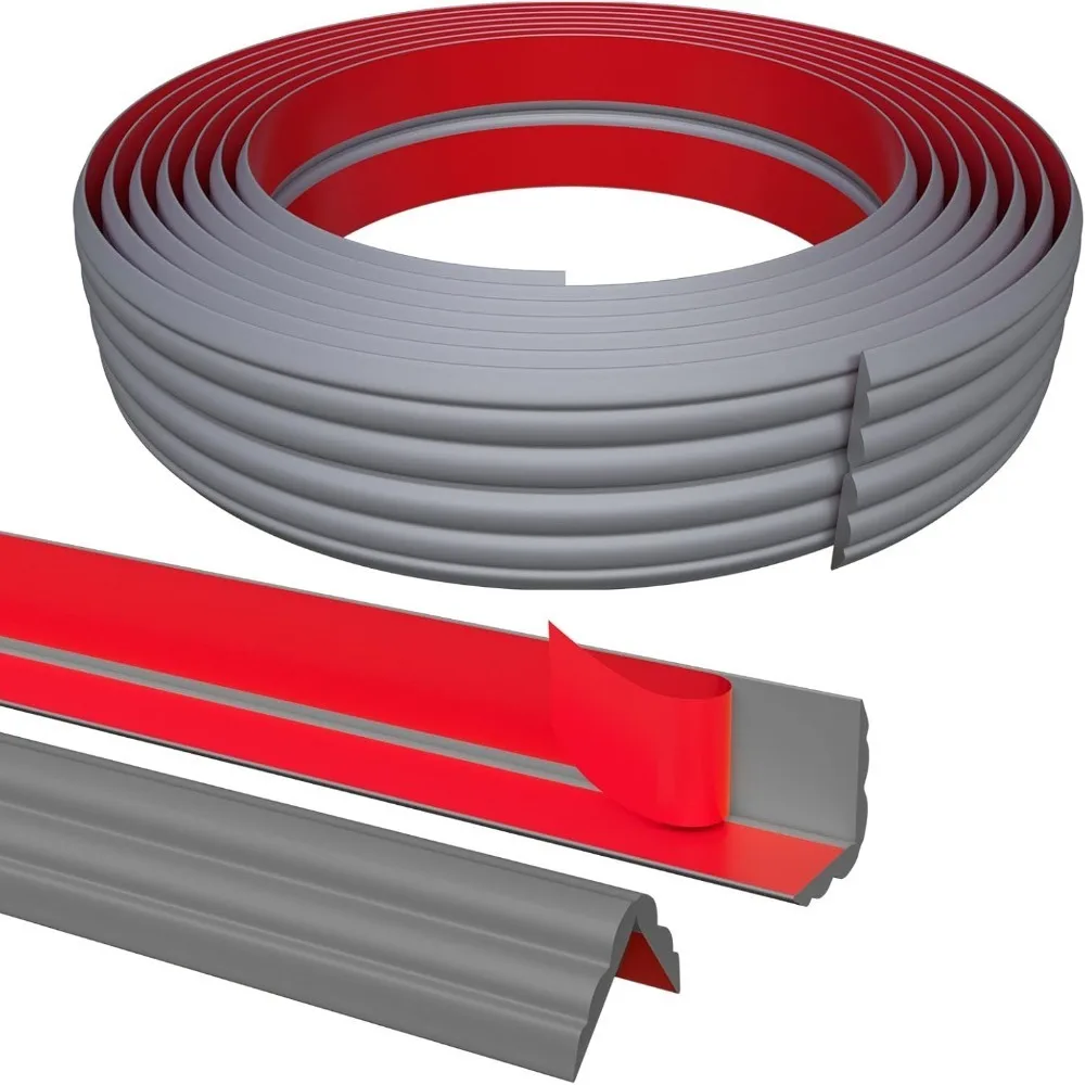 

3m Corner Moulding Trim Safety Anti Collision Wall Corner Protector Flexible Peel and Stick Edge Protector Inside Outside