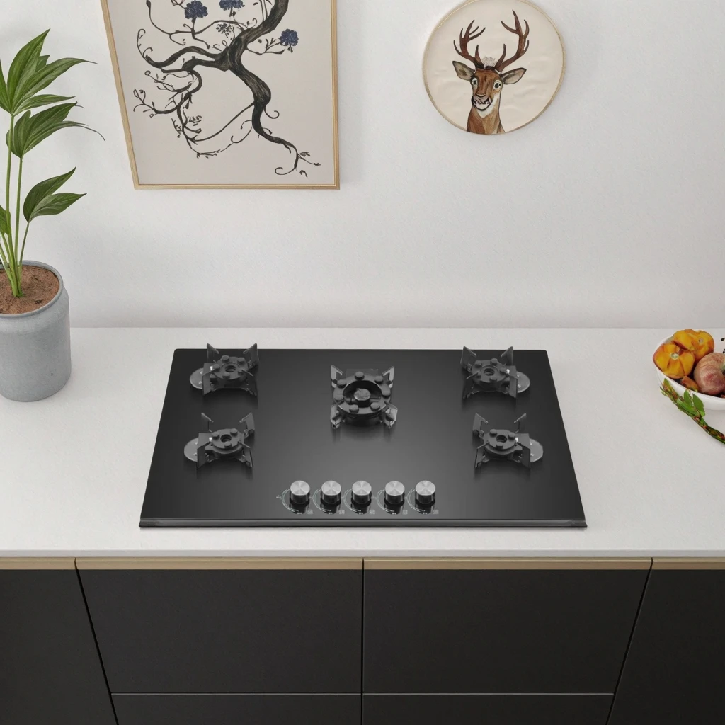 Commercial Smart Gas Stove - China Built-in/Table Top Cooking Range for Restaurants, High-Power Stainless Steel Burner