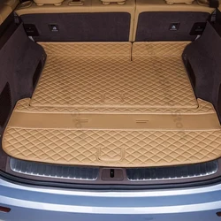 For AITO M7 2023 2024 Car Trunk Mats PU Leather Durable Cargo Liner Boot Carpets Rear Interior Accessories Cover