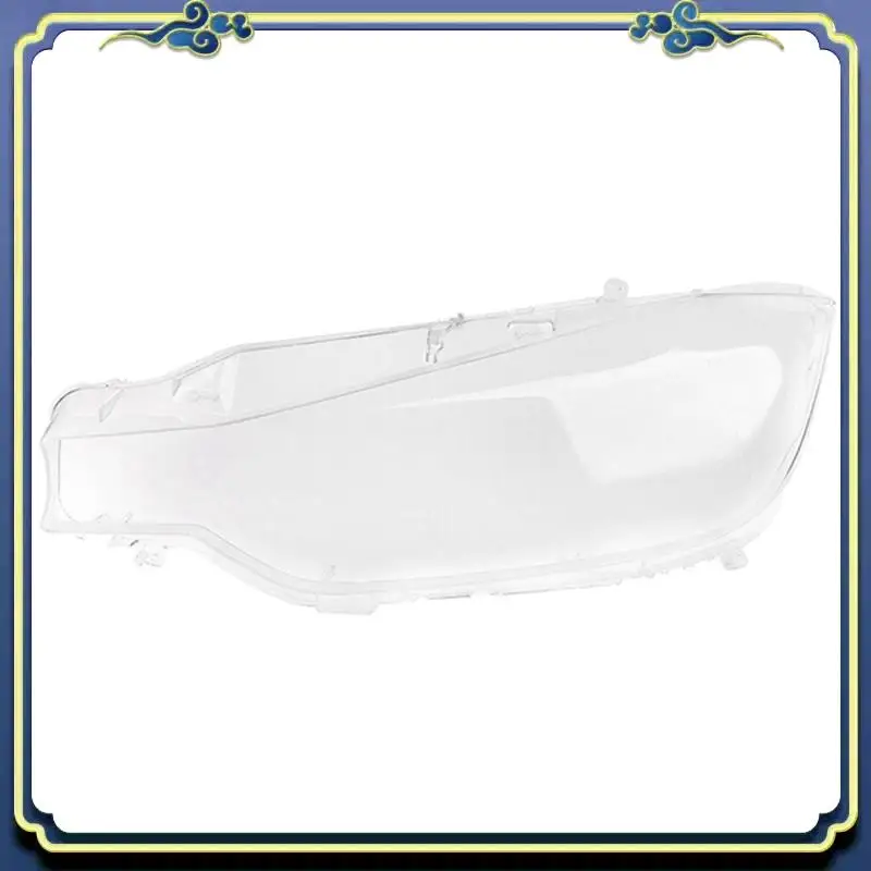 AU16-1 par farol lente capa cabeça luz lâmpada sombra escudo capa para bmw série 3 f30 f31 12-15 320 328 330 340 bmw peças