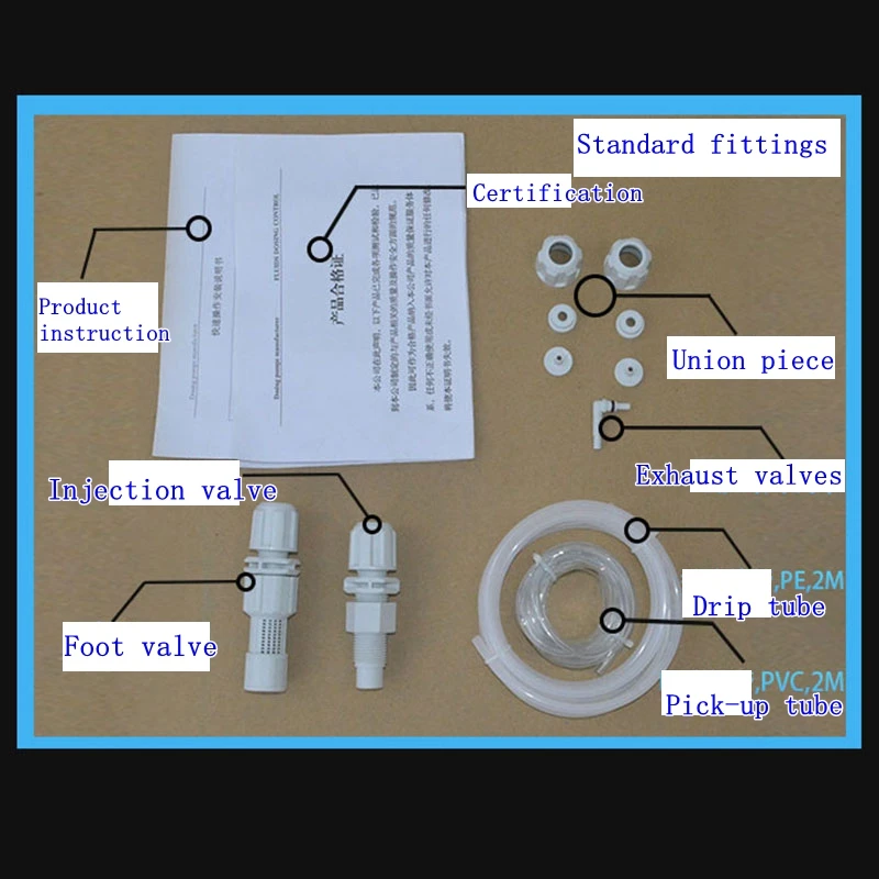 Dosing Pump For Water Treatment Liquid Mini Acid Chemical Chlorine Metering Dosing Automatic Electromagnetic Quantitative