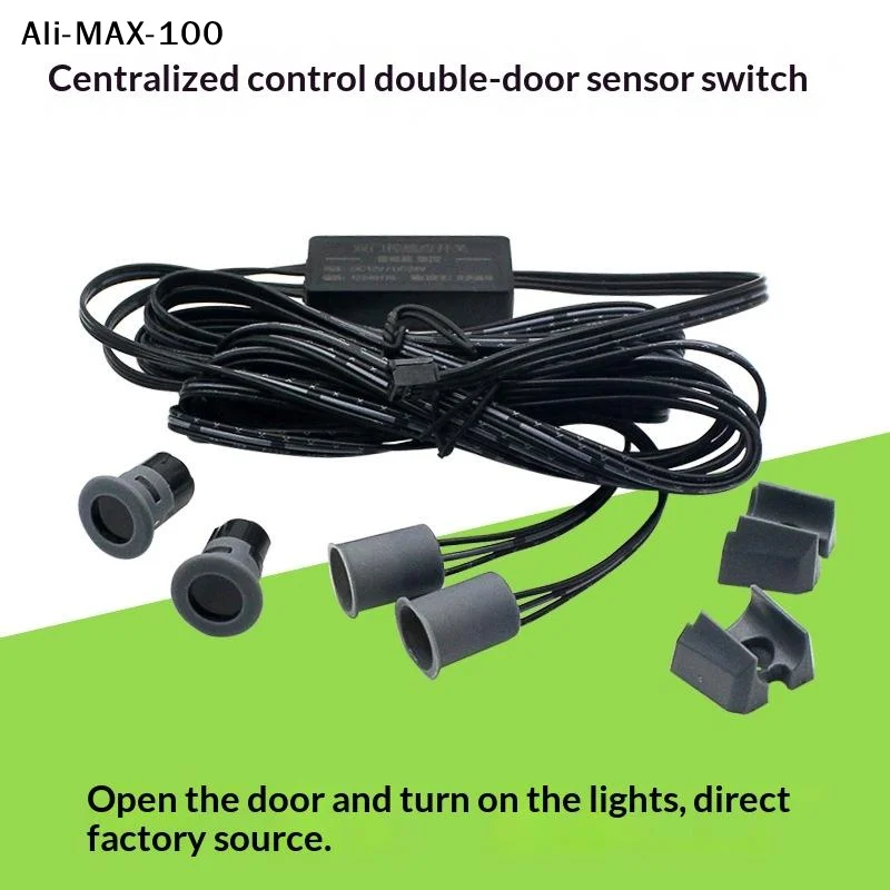 

【AyS】1 комплект: Сенсорный/бесконтактный/PIR-датчик движения/контроль открытия двери, лампа для кухонного шкафа, 12/24В, мини-светодиодный светильник для шкафа с датчиком движения