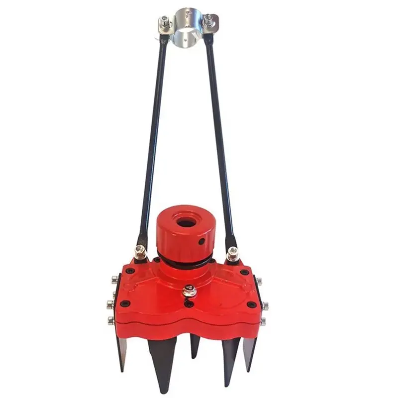 ABRW-Gardening Farm Heavey Weeding Head Grass Remover Tool Attachment 2 In 1 Weeding Wheels Weeder Accessories