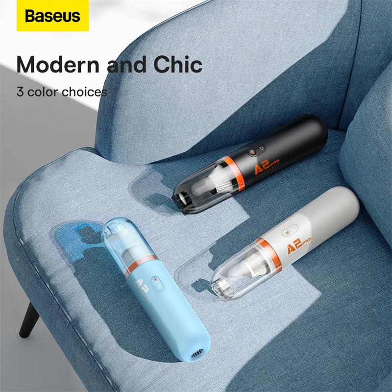 Baseus Wireless Vacuum Cleaner 6000Pa Mini Handheld Vacum Cleaner For Home Car Interior Cleaning Portable Car Vacuum Cleaner