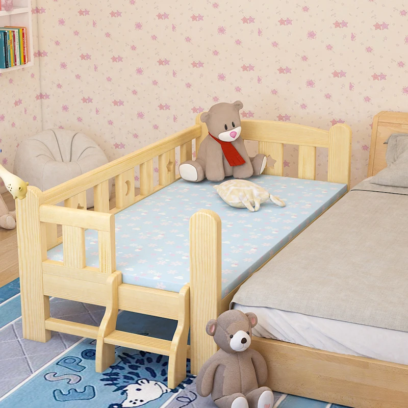 Toddler Furniture Berceau‌ Baby Child Lіko Beds Bed Children 6 Years Ahead Girl Kids Wooden Cribs Cama Infantil Juvenile Family