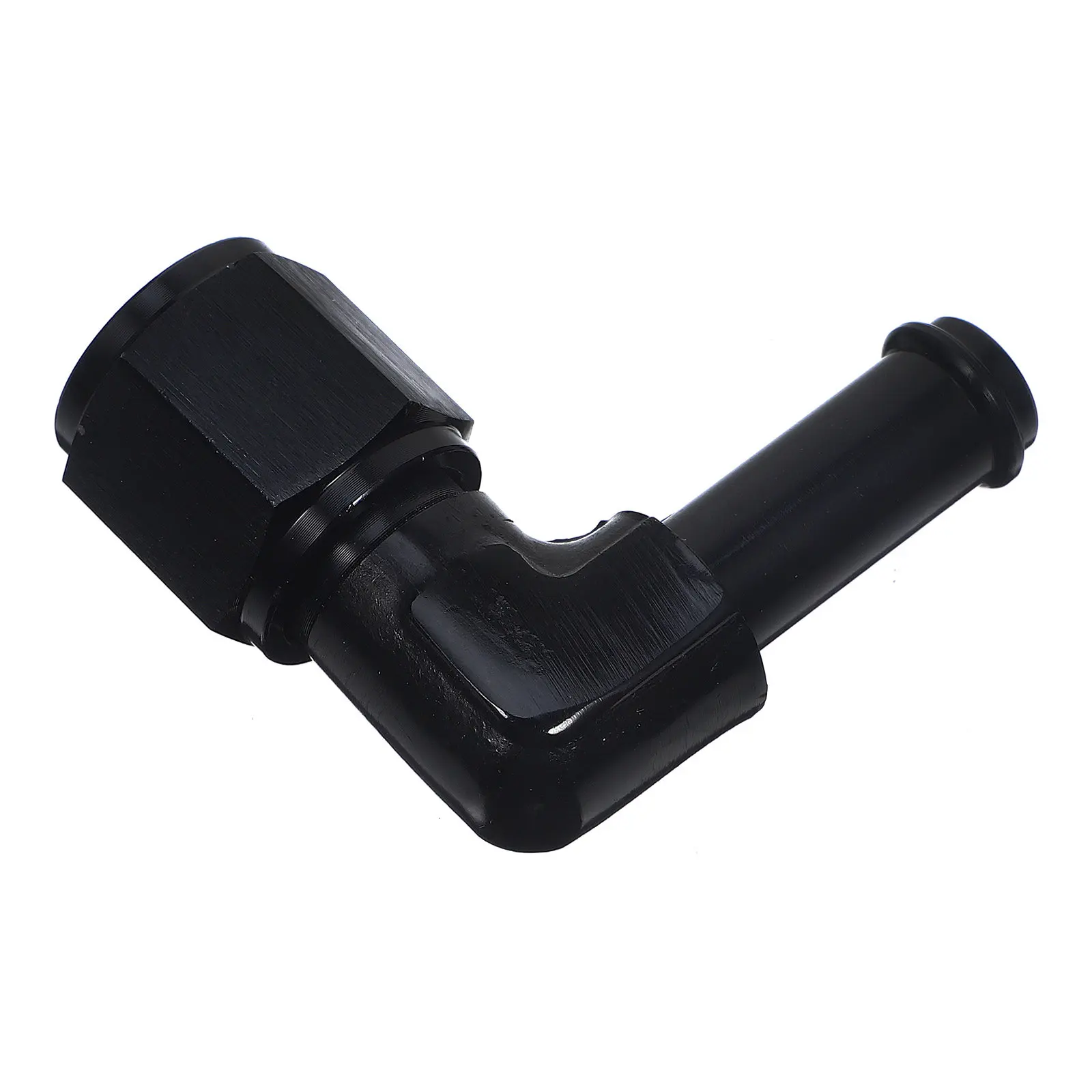 

6An Oil Line Fitting 90 Degree Aluminum Alloy Elbow Push on Hose Barb for Oil Cooling System Vehicle Engine Auto Parts Bulkhead