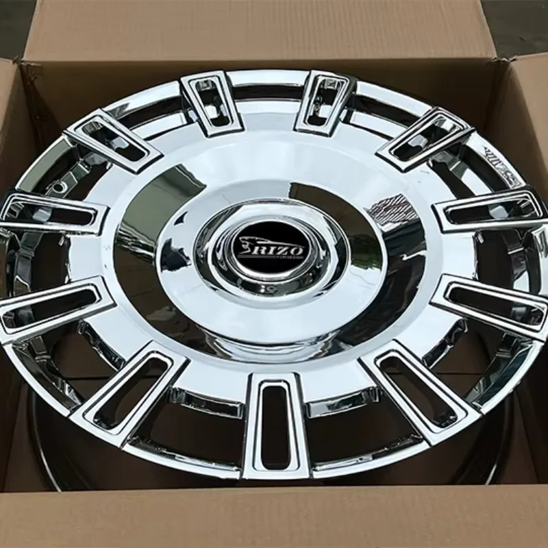 24inch AG Rolls Chrome Rims Customizable Forged Wheels Smooth And Shiny Surface Fashionable Design For Shining Appearance