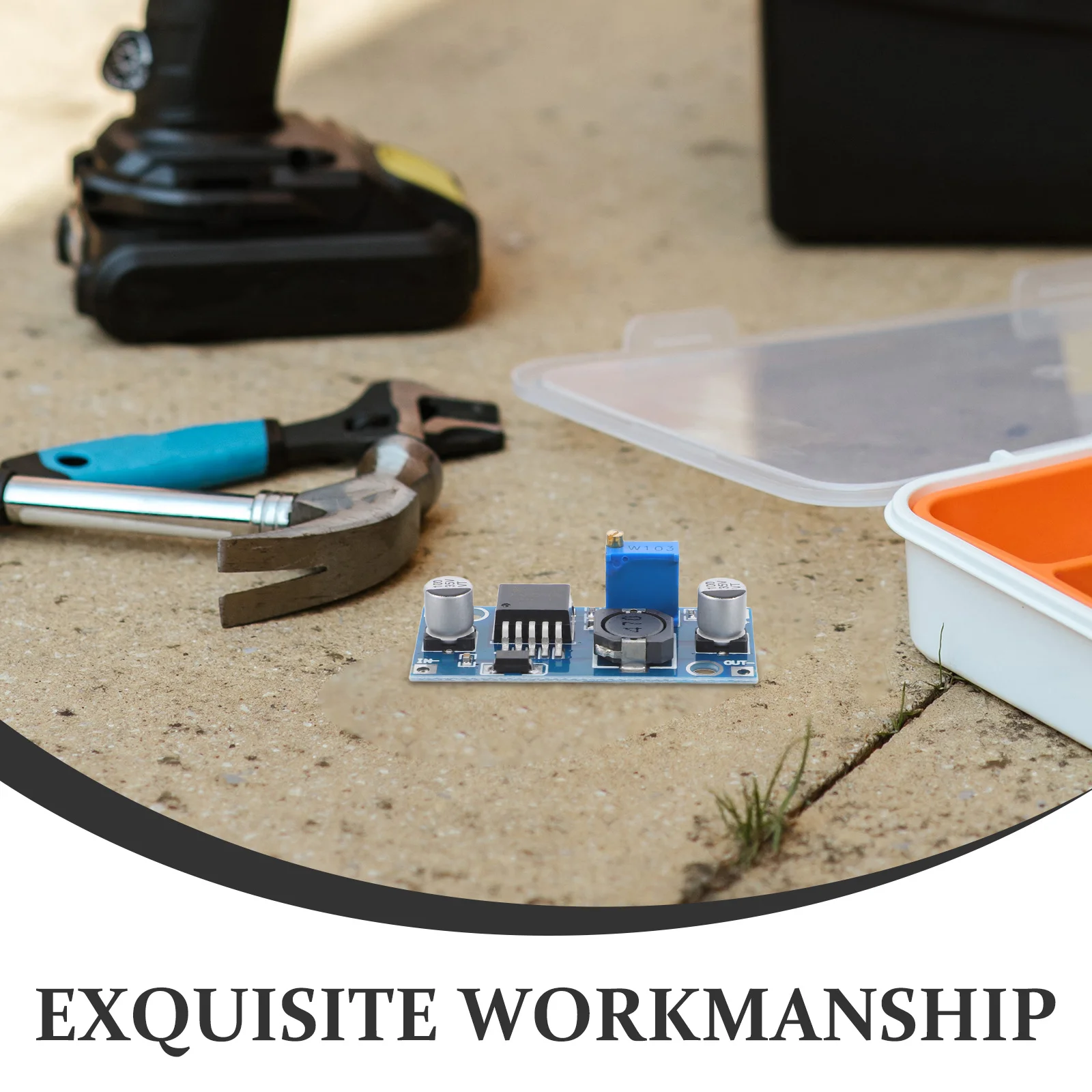 4 قطعة منظم جهد قابل للتعديل محول تيار مستمر-تيار مستمر وحدة إمداد الطاقة المتوافقة وحدة تنحى عالية الاستقرار