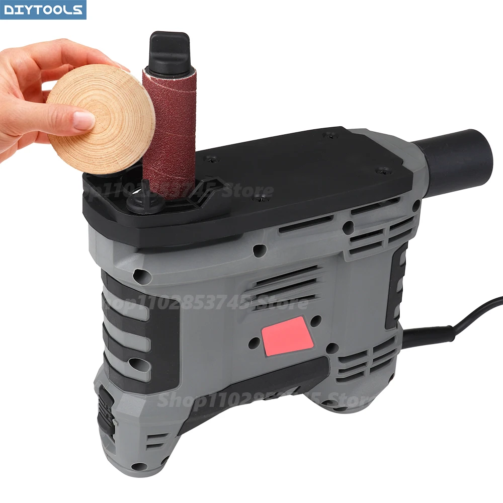 Sander Grinder Work Tools Abrasive Polishing Pad Kit Rotary Electric Belt Sandpaper Drill Bit Sharpener Wood Tooling Sanding DIY