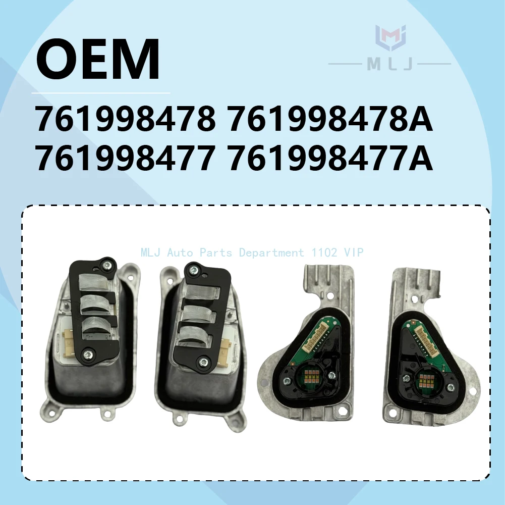 

Ballast module for headlight source in 2019-2023Volkswagen Touareg high-spec modelsOEM 761998478 761998478A 761998477 761998477A