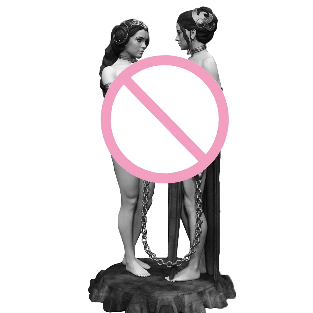 Zestaw żywiczny podwójnych figurek kosmosu w skali 1:24 |   Niepomalowany |   Styl zespołu science-fiction |   Niestandardowy model A901 do samodzielnego montażu