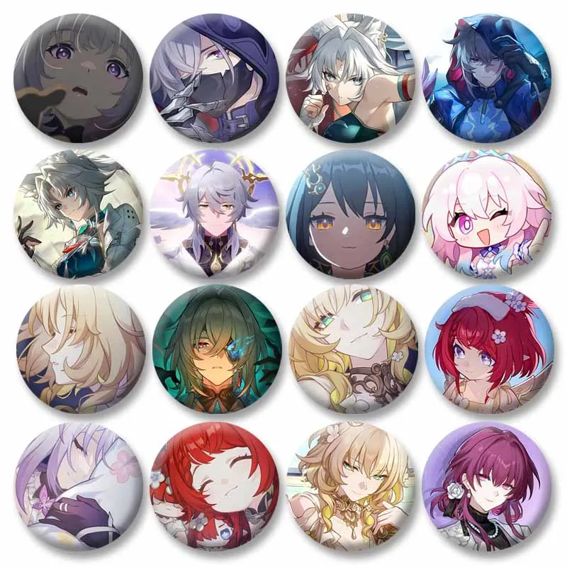 Fashion Cartoon Game Honkai Star Rail Brooch Creative Clara Boothill Enamel Pin Jewelry Badge Clothing Backpack Accessories Gift
