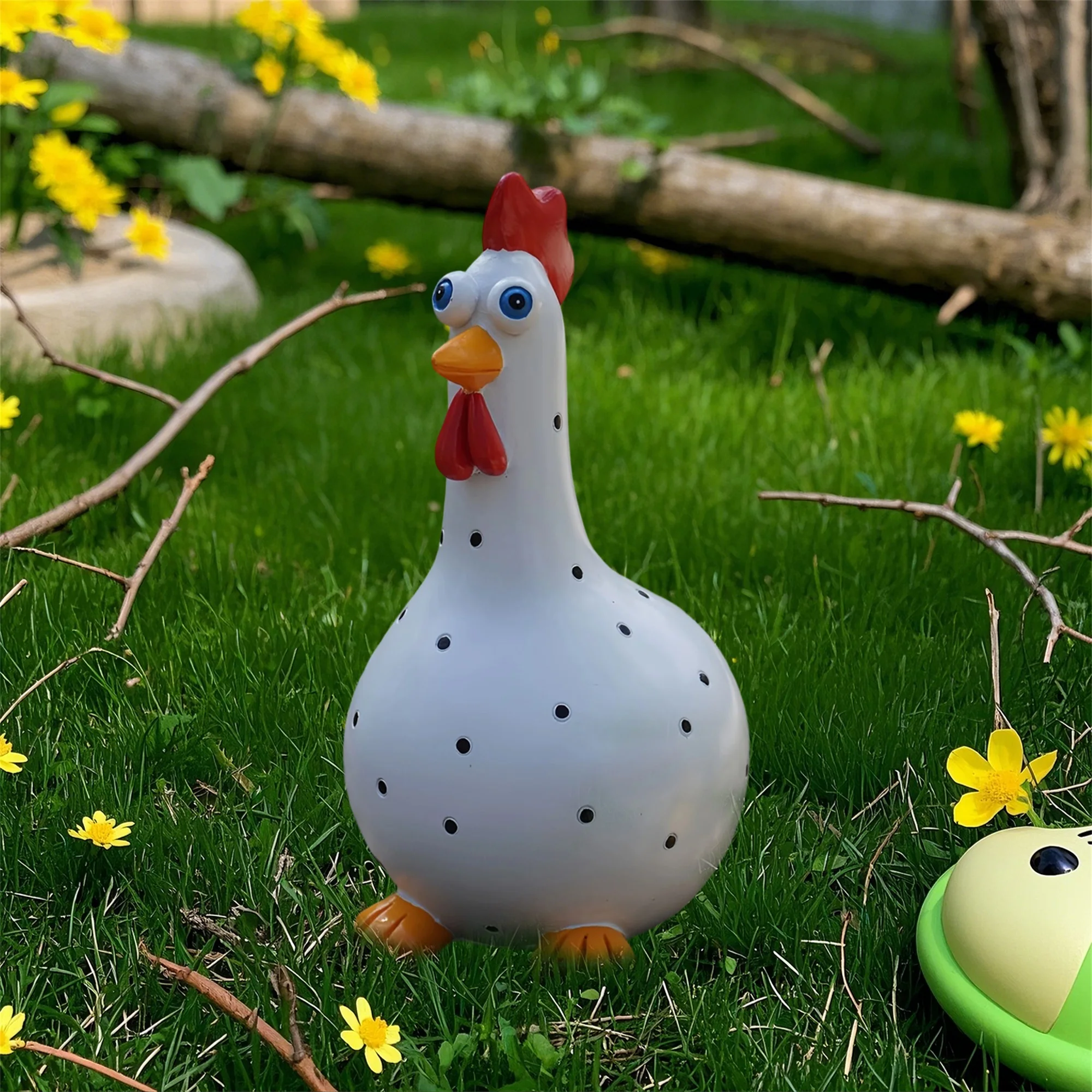 

Adorable Duck Sculptures Lovely Bird Figurines Resin Animal Ornaments for Backyard Lawn Porch Courtyard Decoration