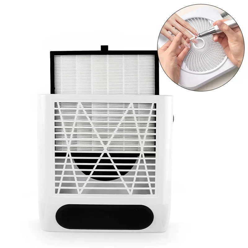 Nail Vacuum Cleaner Specialized Filter Nail Dust Storage Filter Element Manicure Screen Plate Brushless