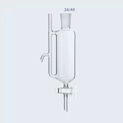 100/250ml 24/40 Soxhlet Extractor Used for Distillation Unit Oil Water Receiver-Separator Essential Distillation Kit Part