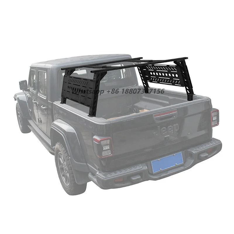 Aluminum Alloy Custom Car Roof Rack with 150kg Above Capacity for Pickup Truck Rooftop Mounting