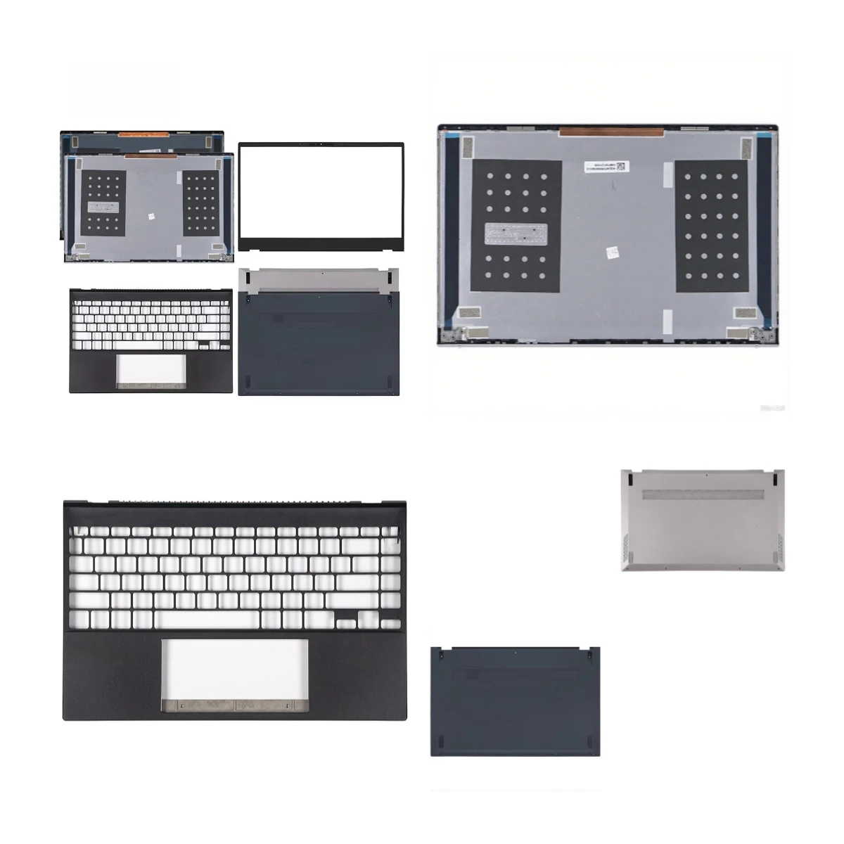 LCD back case lower For ZenBook 13 UX325J U3700J UX325A screen top cover frame bezel palm rest bottom shell upper