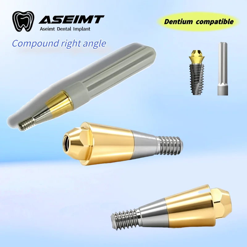 

ASEIMT Dentistry for Dentium Composite right-angle machine table substitute implant healing closed screwdriver transfer rod