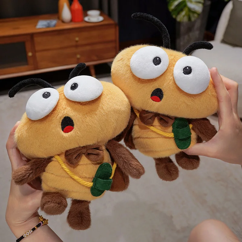 

Мягкий милый забавный Т-образный таракан, плюшевый подарок, которую можно стирать в машине с нескользящим дном, доступный домашний декор для кровати, дивана, офиса