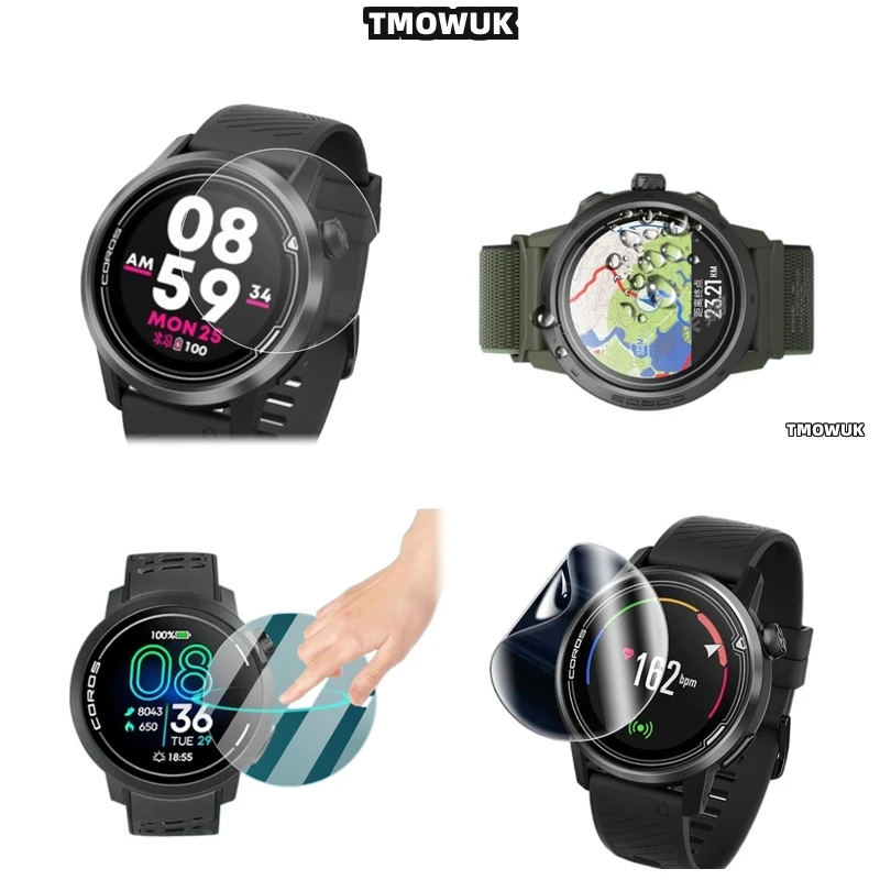 

​​For Coros PACE 3 APEX 2 Pro VERTIX 2S 42 46MM Tempered Glass Protector HD Clear Anti-Reflective Smartwatch Film​​