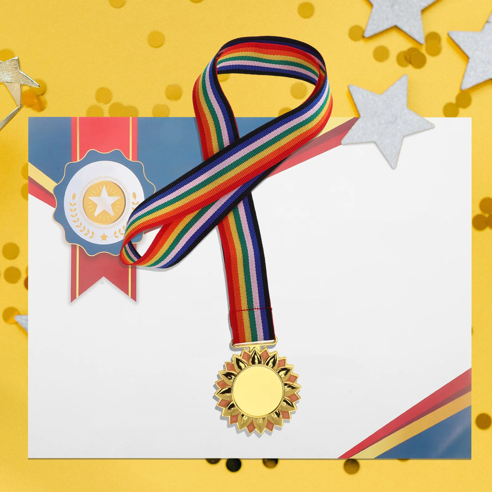 

Award Medals Lightweight Metal Dance Sports Reading Competition Prizes For With Neck Ribbon Classroom