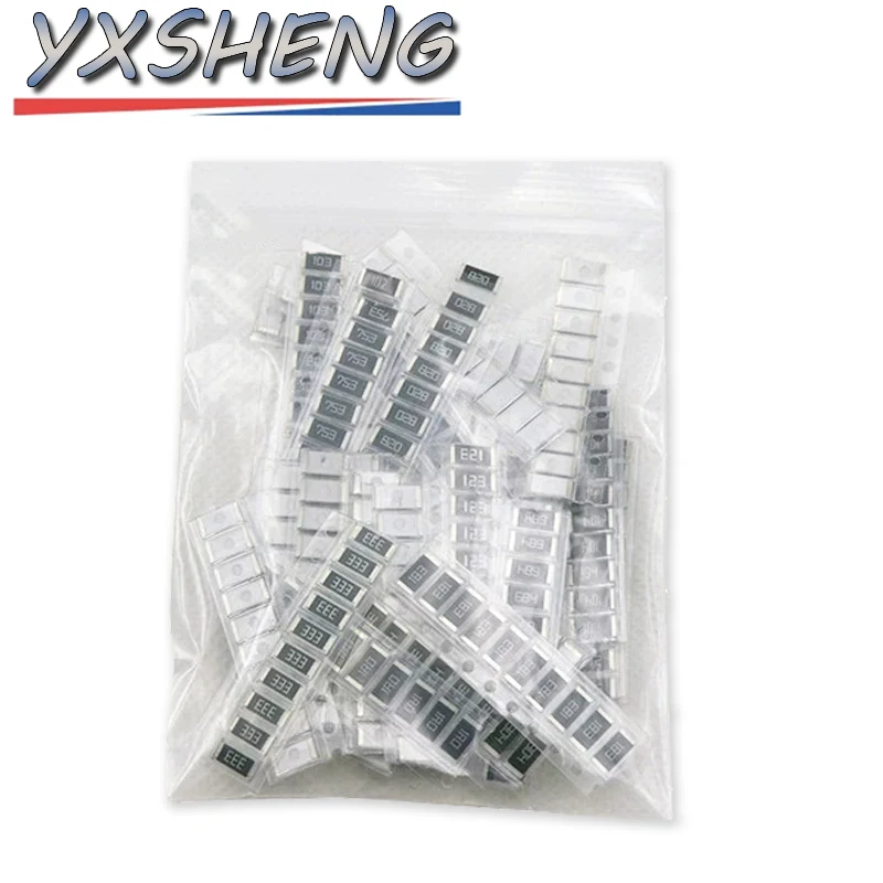2512 SMD Resistor Assorted KIT Contain1R-1M Ohm 5% 33ValuesX 10pcs=330pcs DIY Kits