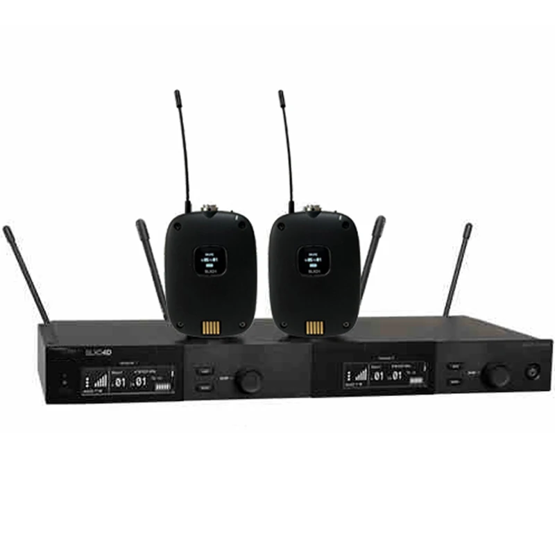 SLXD Microfone 500/600/800MHZ Wireless Microphone System 4pin Headset Sm58/Beta58 Professional Audio Equipment For Stage Karaoke