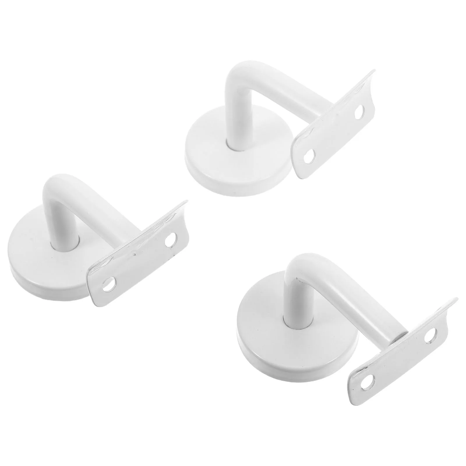 

3Pcs Solid Stainless Steel Handrail Bracket Durable Elegant Easy Install Hotel Restaurant Gym Office Building Villa Riverside