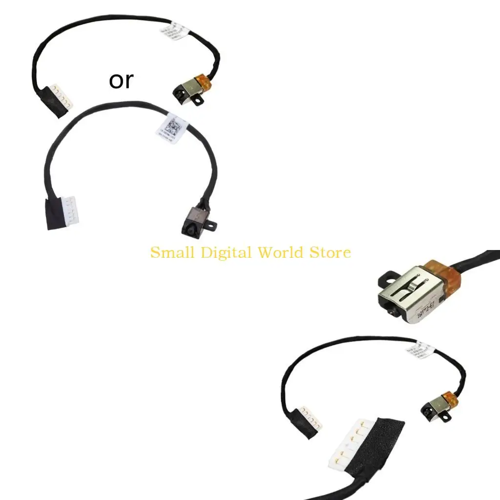 

77UB New Laptop Charging Cable Wire For Inspiron 5565 i5565 5567 i5567 R6RKM 0R6RKM BAL30 DC30100YN00 DC Power Jack Cable