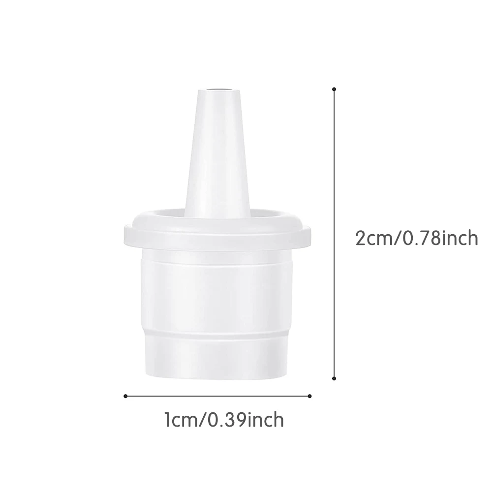 10/20 pz colla per ciglia tappo di ricambio colla per ciglia bottiglia bocca testa ugello innesto ciglia salone di bellezza strumento di estensione delle ciglia