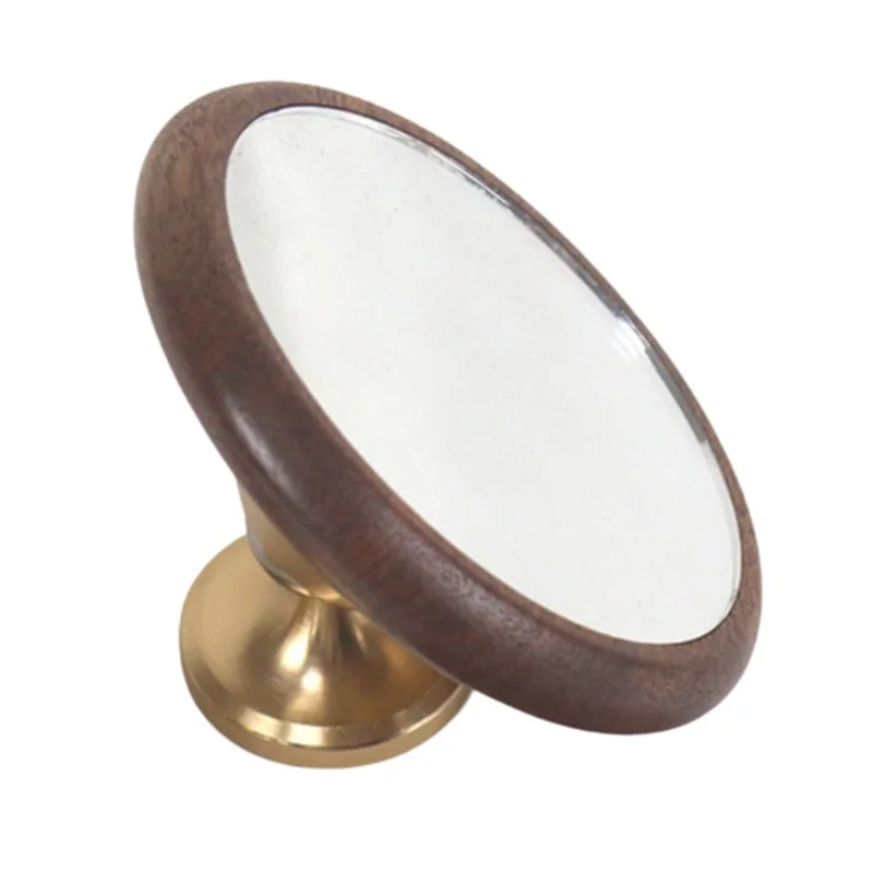 

AD30-1 PCS Multi-Directional Rotating Espresso Lens Extraction Mirror As Shown Ebony Coffee Extraction Auxiliary Mirror