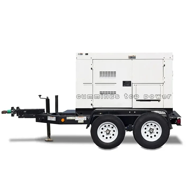 diesel trailer type generator price 20kva 50kva 80kva 100kva 150kva 200kva 250kva 300kva