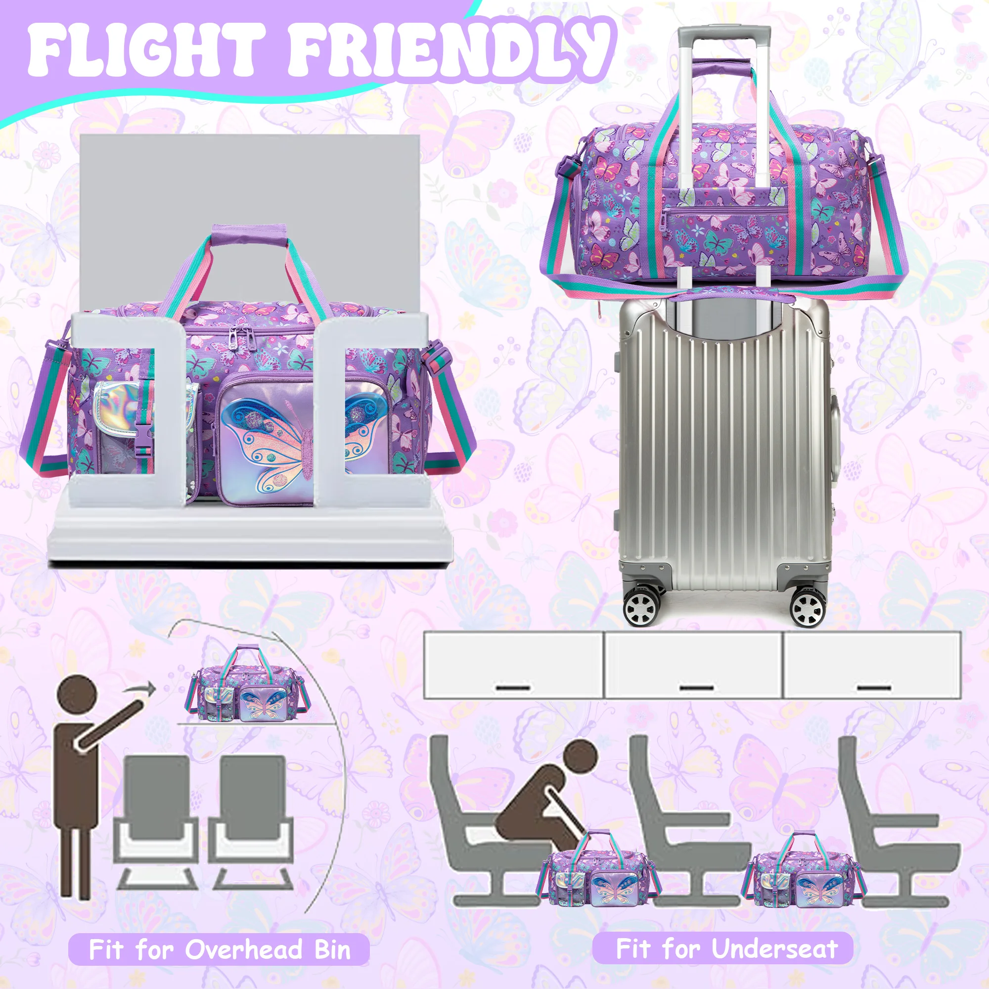 Torba podróżna typu duffle bag, lekka, wodoodporna i pojemna, idealna na wyjazdy do siłowni, z przegrodą na mokre i suche rzeczy oraz wieloma kieszeniami.