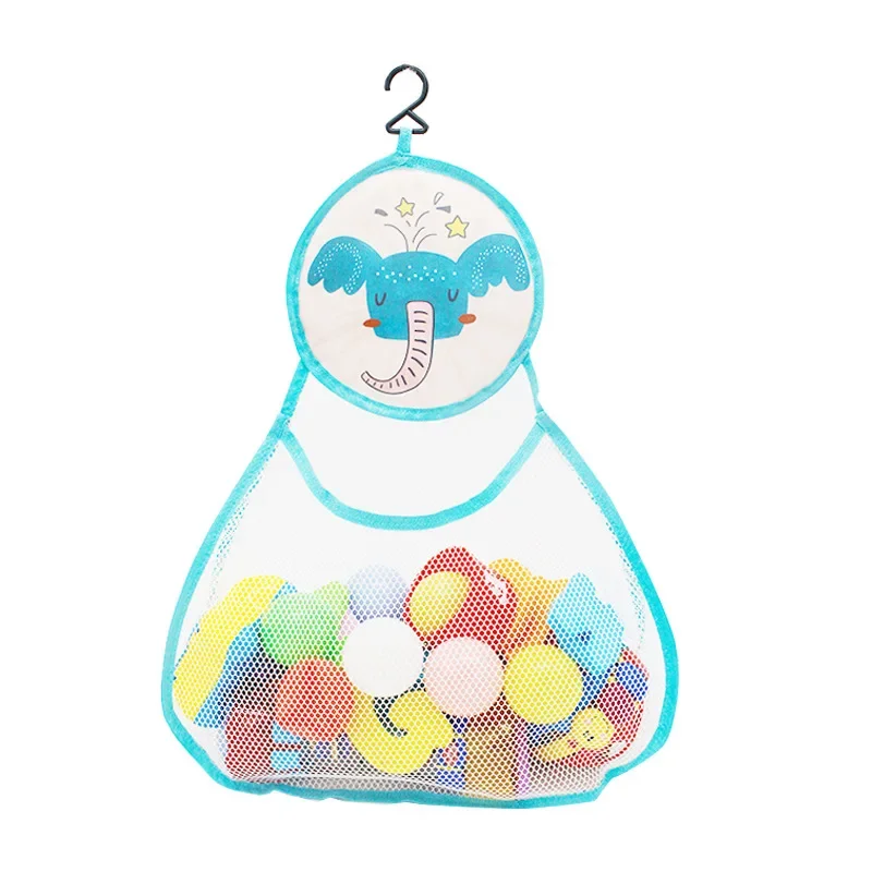 Bathroom Children Toys Storage Bag Cute Cartoon Pattern Mesh Bath Tidy Storage Net Holder Basket Bag Quick-Dry Bath Toy Storage