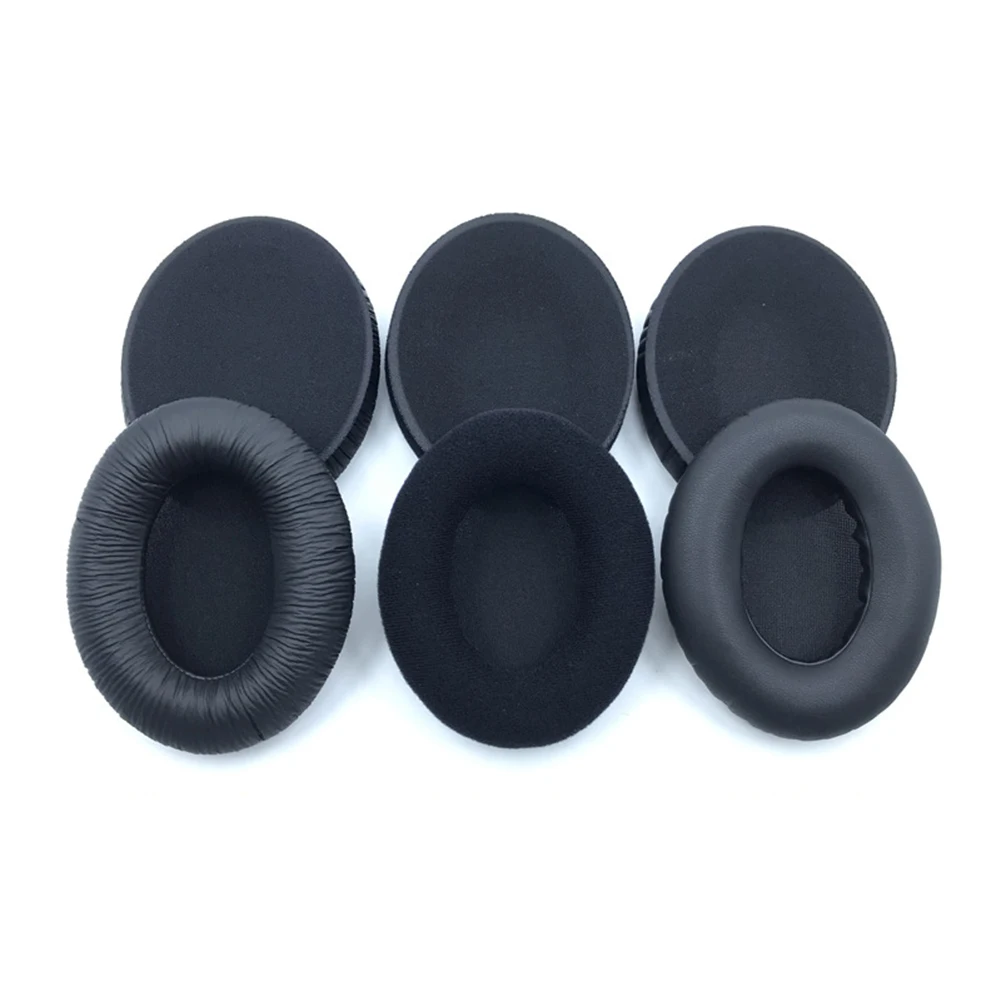 Strumenti copertura per auricolari alta elasticità maschio e femmina Memory Sponge Protein PU Skin Black HD418 428 448 durevole