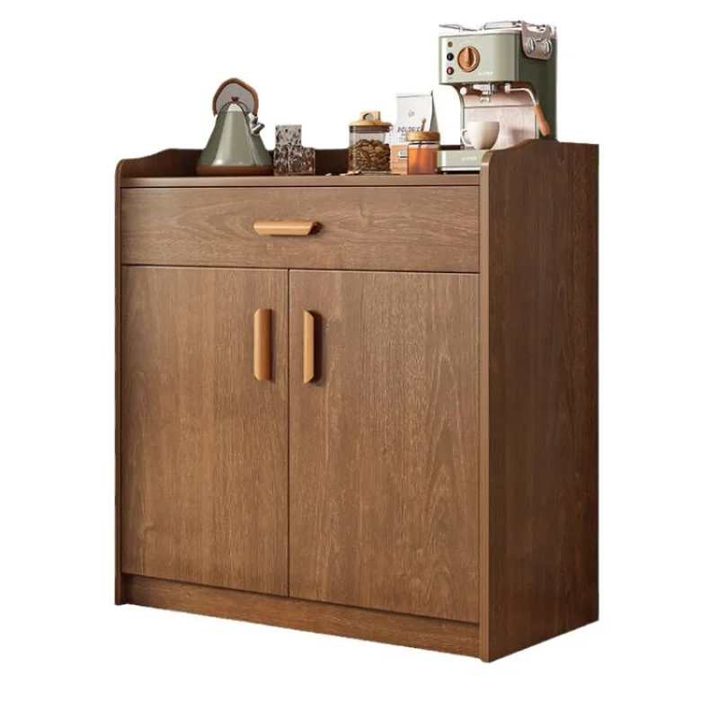 

Tea cabinet, living room, dining side cabinet, household storage, solid wood locker