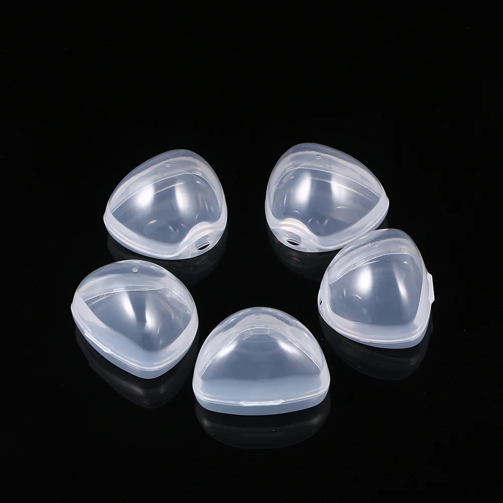 

10pcs Baby Pacifier Case Compact Portable Transparent Holder For Infant Toddler Storage Travel Diaper Bag Essentials Pacifier