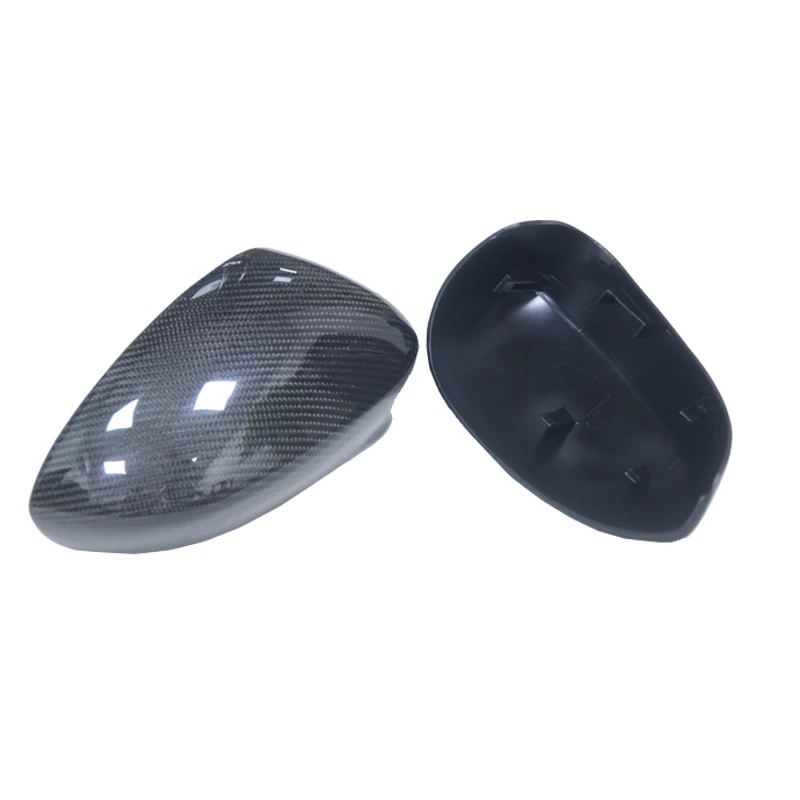 For Fiat 500 carbon fiber to replace and paste the rearview mirror shell.