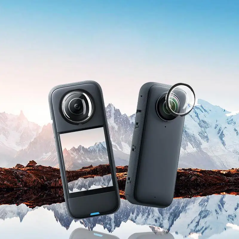 For Insta360 X3 Lens Caps Protector Lens Guards For Insta 360 X3 Camera Protector Set Anti-scratch Protection Accessories