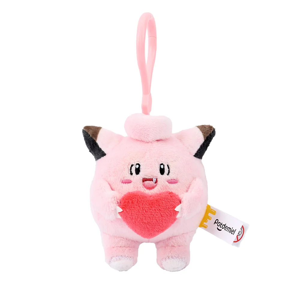 Pokemon Pikachu Mew Squirtle Charmander Kawaii Knuffel Hanger Schooltas Rugzak Hanger Sleutelhanger Kleine Pop Verjaardagscadeau
