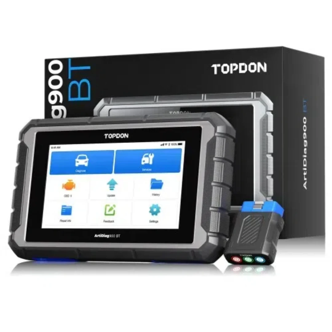 2024 TOPDON ArtiDiag 900 BT AD900BT Bidirectional Diagnostic Tool Supports ECU Coding 28 Service Functions 2 Years Free Update