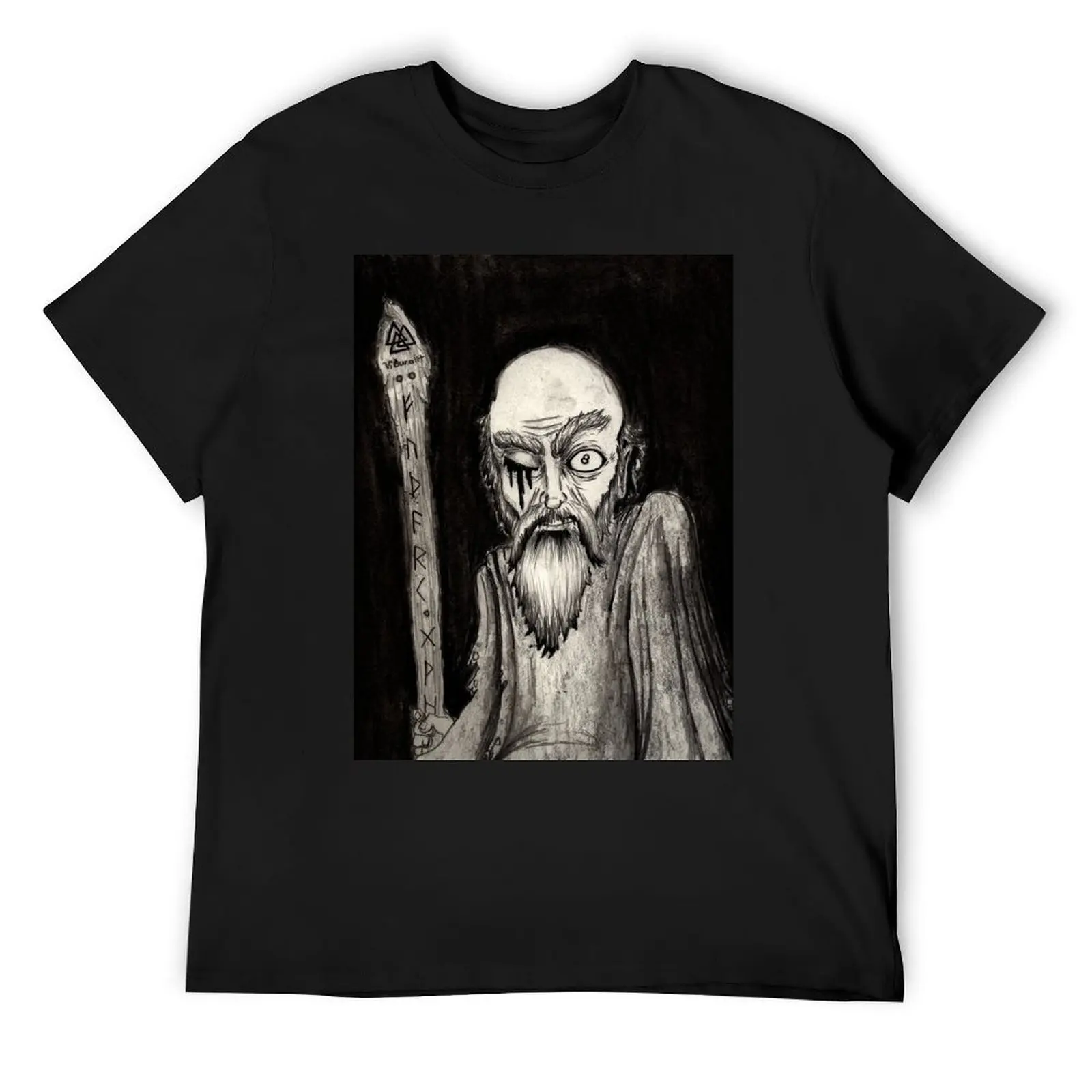 anna? auga? gamall ma?ur-one eyed old man T-Shirt boys whites plus size clothes custom shirt new edition clothing for men