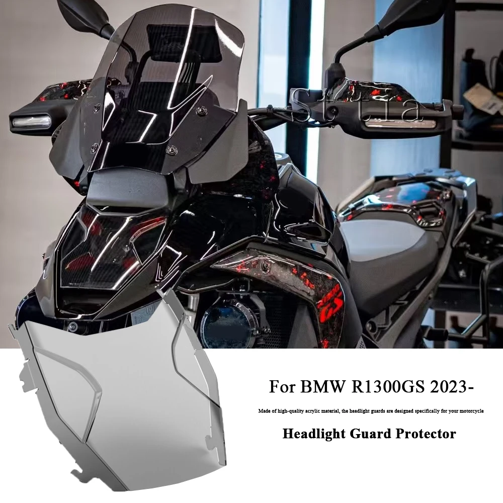 

For BMW R 1300 GS R1300GS r1300gs R1300 GS 2023 2024 2025 R 1300GS Motorcycle Accessories Headlight Guard Protector Lens Cover