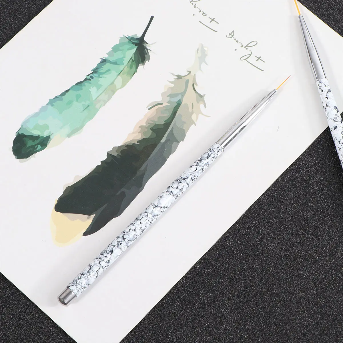3Pcs Nail Art Brush Set Precise Nylon Bristle Drawing Liner Pens for Manicure DIY Nail Tools Professional Acrylic Gel Designs