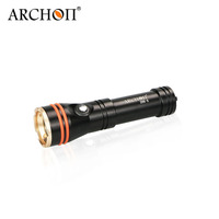 Free Shipping ARCHON D11V II/ D11V-II/W17VII 100M Underwater Snorkeling Diving Light Flashlight Torch Max 1200 lumens