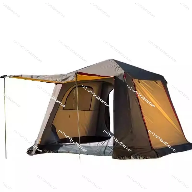 Outdoor Quick-Opening Tent, Park Leisure Family Outdoor 4-Person Automatic Tent