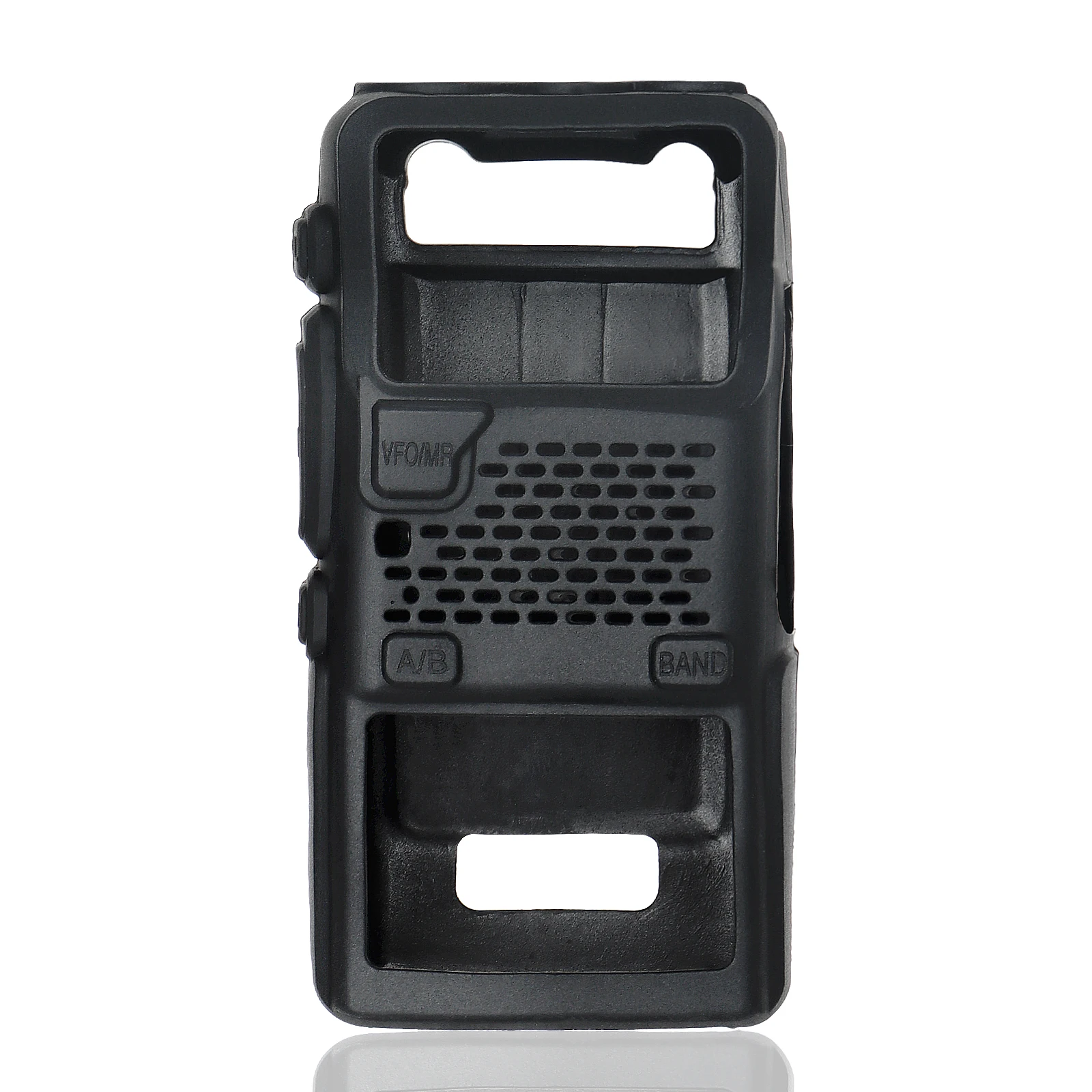 Baofeng UV-5RH PRO MAX Walkie Talkie Protective Cover Rubber Soft Case Pouch Balck For UV-5RM AR-5RM UV 5RM 5RH Ham Radio Bag