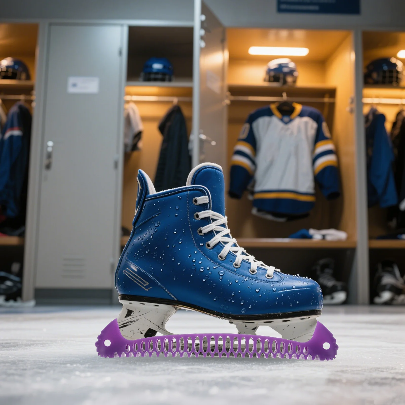 

2Pcs Elastic Ice Skate Blade Covers Stretchable Skate Guards for Figure Skating Hockey Protective Gear Ice Hockey Accessories